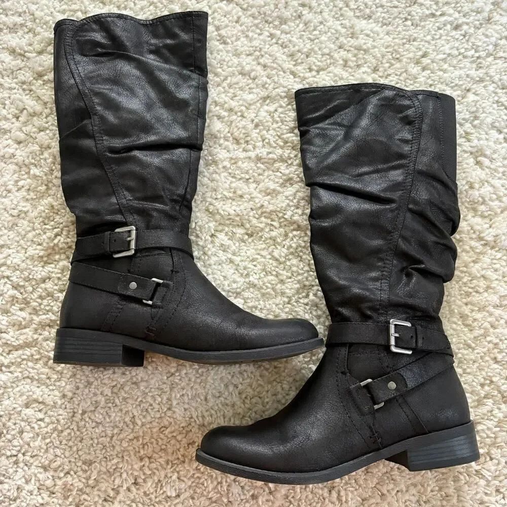 Layton Riding Boots Black 7.5M